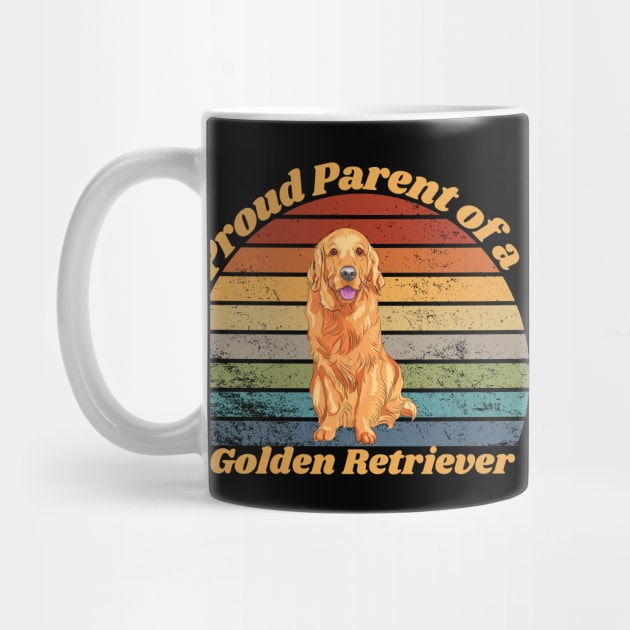 Proud Parent of a Golden Retriever by RAMDesignsbyRoger